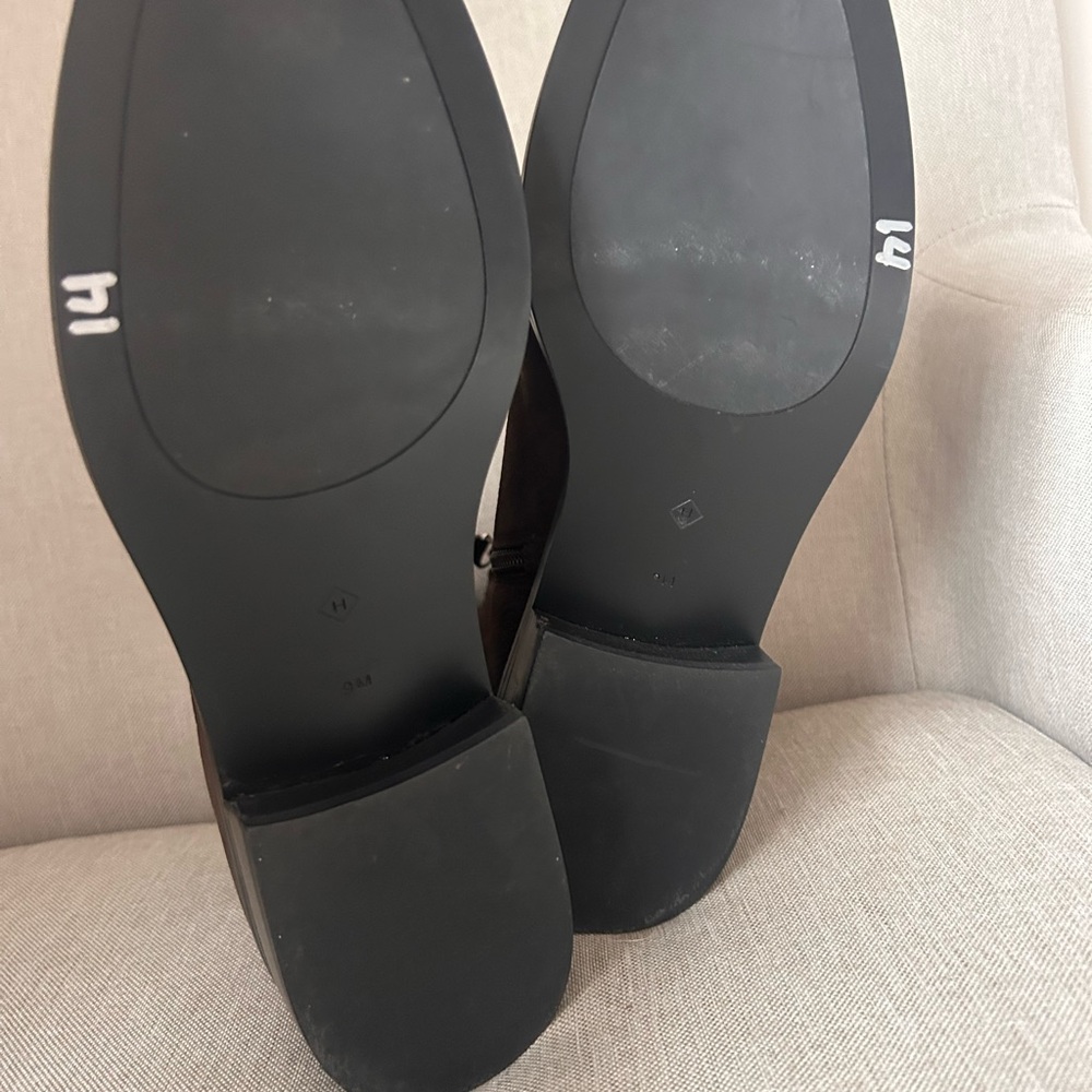 Halogen Dark Brown Multi-Buckle Combat Boots - image 6